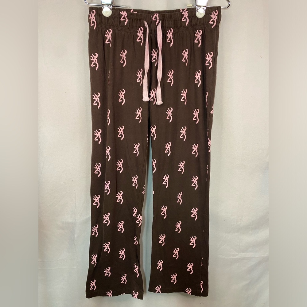 Browning Pajama Bottoms Girls Medium